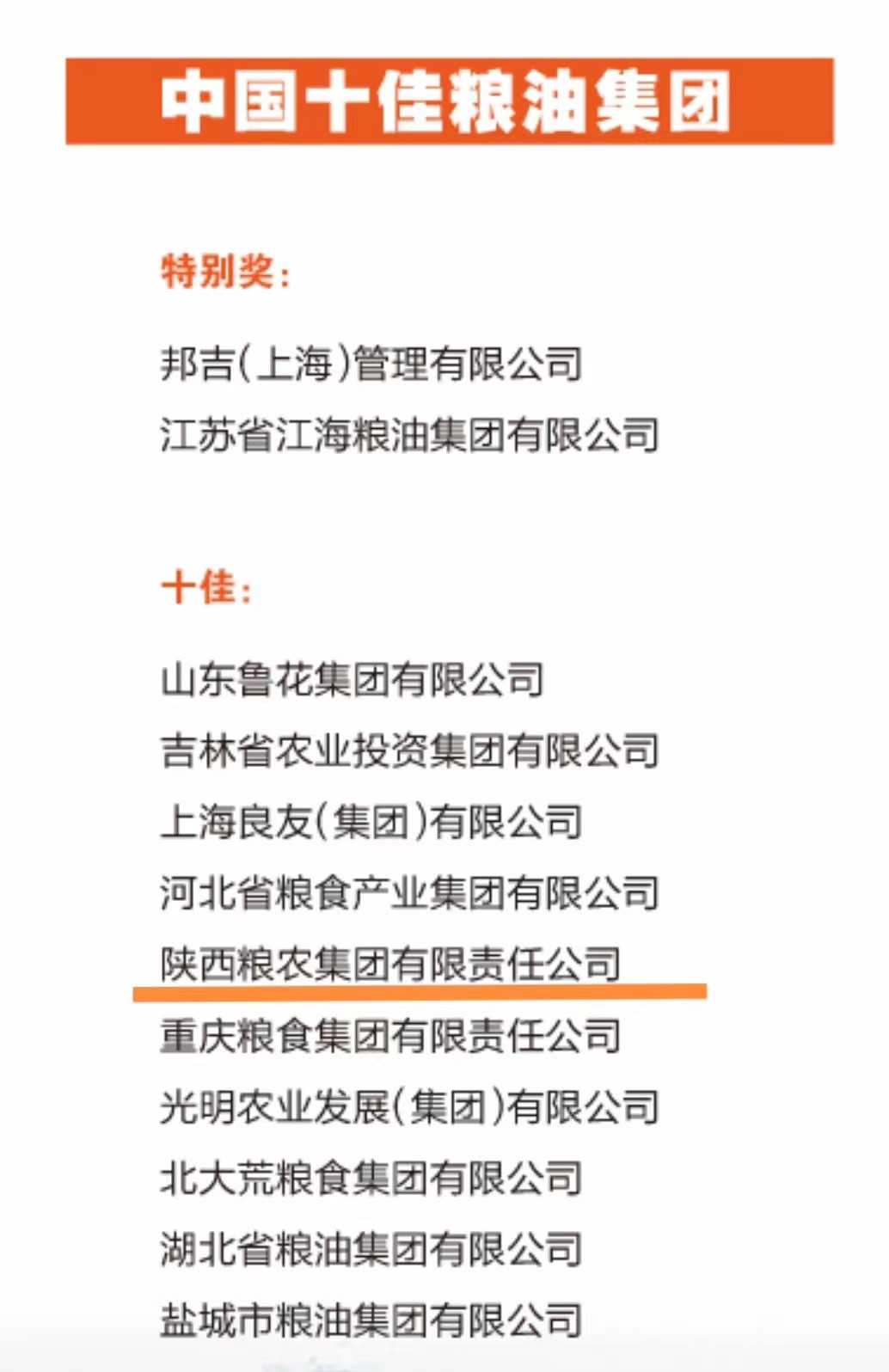 集團(tuán)及所屬企業(yè)、品牌、產(chǎn)品榮登第十二屆中國(guó)糧油榜